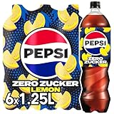 Pepsi Zero Zucker Lemon, Das zuckerfreie Erfrischungsgetränk von Pepsi...