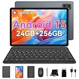 TABWEE T20 Tablet mit Tastatur - Octa-core Tablet Android 15 mit Gemini AI,...