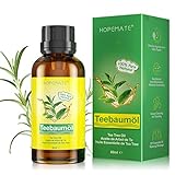 Teebaumöl 100% Reines und Naturrein, 60ML Tea Tree Oil Anti Pickel, Akne,...