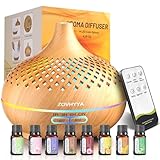 ZOVHYYA Aroma Diffuser 500 ml Diffuser Luftbefeuchter...