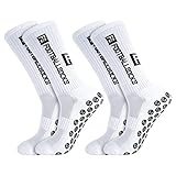 Firtink 2 Paar Fußballsocken Herren Sportsocken Fussball Socken Anti...