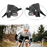 SYXLS Schalthebel Shifter 3x8 24Gang Schalthebel mit Bremshebel, Bicycle...
