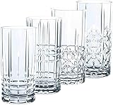 Nachtmann 4-teiliges Longdrink-Set, Glas, Transparent, 15.1 cm, 4