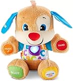 Fisher-Price Lernspaß-Hündchen mit drei Stufen | sprechendes Kuscheltier...