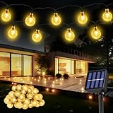 Suright Solar Lichterkette Aussen, Lichterkette Außen Solar, 8M, 30LED, 8...