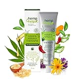 Extra stark konzentrierte Hanf & Arnika Salbe-Massage und Therapie Creme...