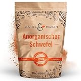 Schwefelpulver Anorganisch - 1000g gemahlener Schwefel - 99,9% Reinheit -...