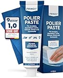 Prinox® 150ml Polierpaste inkl. Profi Poliertuch I Politur für Acrylglas,...