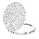 YQQYG Taschenspiegel Klappbar, Kleiner Geldbörsenspiegel Kompaktspiegel,...