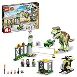 LEGO Jurassic World T. Rex Ausbruch, Dinosaurier-Spielzeug ab 4 Jahren, Set...