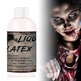 CHASPA 200ML Latexmilch Schminke für Halloween Makeup, Zombie, Flüssig...