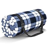 HUTHIM Picknickdecke 200x200cm, Stranddecke Wasserdicht Sandfrei Outdoor...