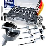 FALKENWALD® Forstnerbohrer Set 10-teilig (Ø 10-40 mm) mit Werkzeugkoffer...