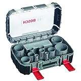 Bosch Accessories Bosch Professional 17-teiliges HSS Bimetall Lochsägen...