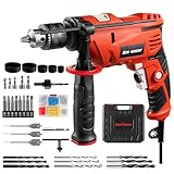 ENVENTOR 900W Schlagbohrmaschine, Elektrische Bohrmaschine mit 36...