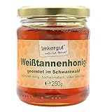 Imkergut Tannenhonig Schwarzwald, Weißtannenhonig, Bio Imkerhonig, 250g...