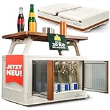 VANDRIX Campingschrank faltbar mit Tischfunktion – Ultraleicht...