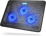 TECKNET Laptop Kühlpads, Laptop Kühler für 12-17 Zoll, Cooling Pad...