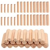 Faankiton 650 Stück Holzdübel Set 6x30/8x40/10x40mm, Dübel Holz,...