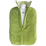 Hugo Frosch Öko-Wärmflasche 2,0l – Made in Germany – mit Bezug...