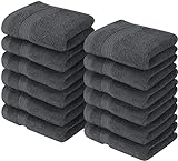 Utopia Towels - 12er Pack Seiftücher mit Aufhängeschlaufen 30x30 cm, aus...