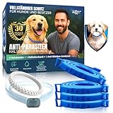 JOY & EMOTION® Super Zeckenhalsband für Hunde, Flohhalsband 5 Stück + 1...