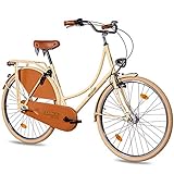 KCP 28 Zoll Citybike Damen Hollandrad - Deritus N3 Creme -...