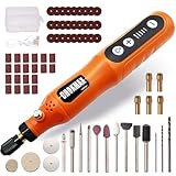 CHOKMAX Akku Multifunktionswerkzeug, 5-Gang-Schleifer-Kit mit 72...