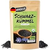 D&O Nature Products Schwarzkümmel Samen, 500g ganze Schwarzkümmelsamen,...