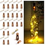 20 Stück LED Flaschenlicht,2m 20 LEDs Flaschenlichterkette...