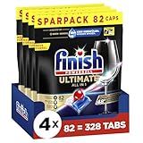 Finish Ultimate All in 1 Spülmaschinentabs Sparpack 4 x 82 Finish Caps