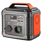 Tragbares Power Station 300W, SBAOH 296Wh Generator Schnellladung-230V AC...