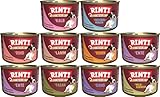 RINTI-Gold Hundefutter (Bundle) 10 x 185g | Nassfutter für kleine...