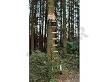 SUTTER Transportabler ALU Teleskop Hochsitz & Ansitzleiter 3,0m /...