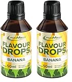 IronMaxx Flavour Drops - Banane 50ml | kalorienfrei & zuckerfrei | vegane...