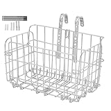 Ratpzou Großer Fahrradkorb - Faltbarer Verstellbarer Gepäckträger -...