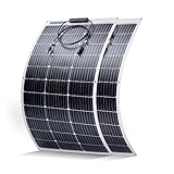 Topunive Flexibel Solarpanel 2 Stücke 100W 12V Monokristalline Flexible...