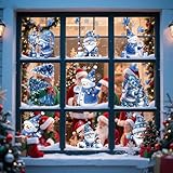 Oizemori Christmas Decorations & Weihnachtsdeko Fenster, Fensterbilder...
