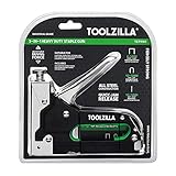 TOOLZILLA Handtacker Set für Holz und Garten, Funktioneller und Effektiver...