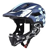 Lixada Fahrradhelm Kinder Helm Fullface Abnehmbar Unisex 50-56cm Children's...