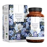 NATURTREU® Schwarzkümmelöl Kapseln hochdosiert mit Vitamin E - 1000mg...