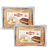 Yörem Kadaif – Schokolade Dubai Engelshaar geröstet 2 x 200 g –...