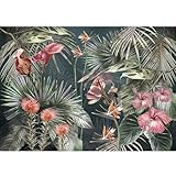 Runa Art Fototapete Blumen 352 x 250 cm Vlies Tapeten XXL Moderne...