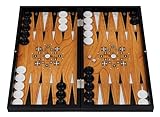 Limited Edition Wüsten Design Backgammon Brettspiel Würfelspiel 48...