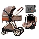 MEHWSUR Luxuriöser Kinderwagen, Kinderwagen, Coches para Bebes,...