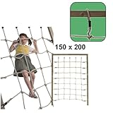 Kletternetz 200x150cm für Kletterturm Spielturm selbst Bulderwand...