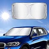 Sonnenschutz Auto,Auto Windschutzscheibe Sonnenschirm,Vorderseite...