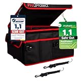 Pro2Protect [ 2x Test SEHR GUT Kofferraum Organizer Auto Zubehör Innenraum...
