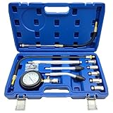 ZKTOOL 11 Stück Auto Kompressionstester-Satz für Benzinmotor 0-300 PSI /...