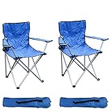 2-er Set Anglersessel Campingstuhl Faltstuhl Angelstuhl Anglerstuhl...